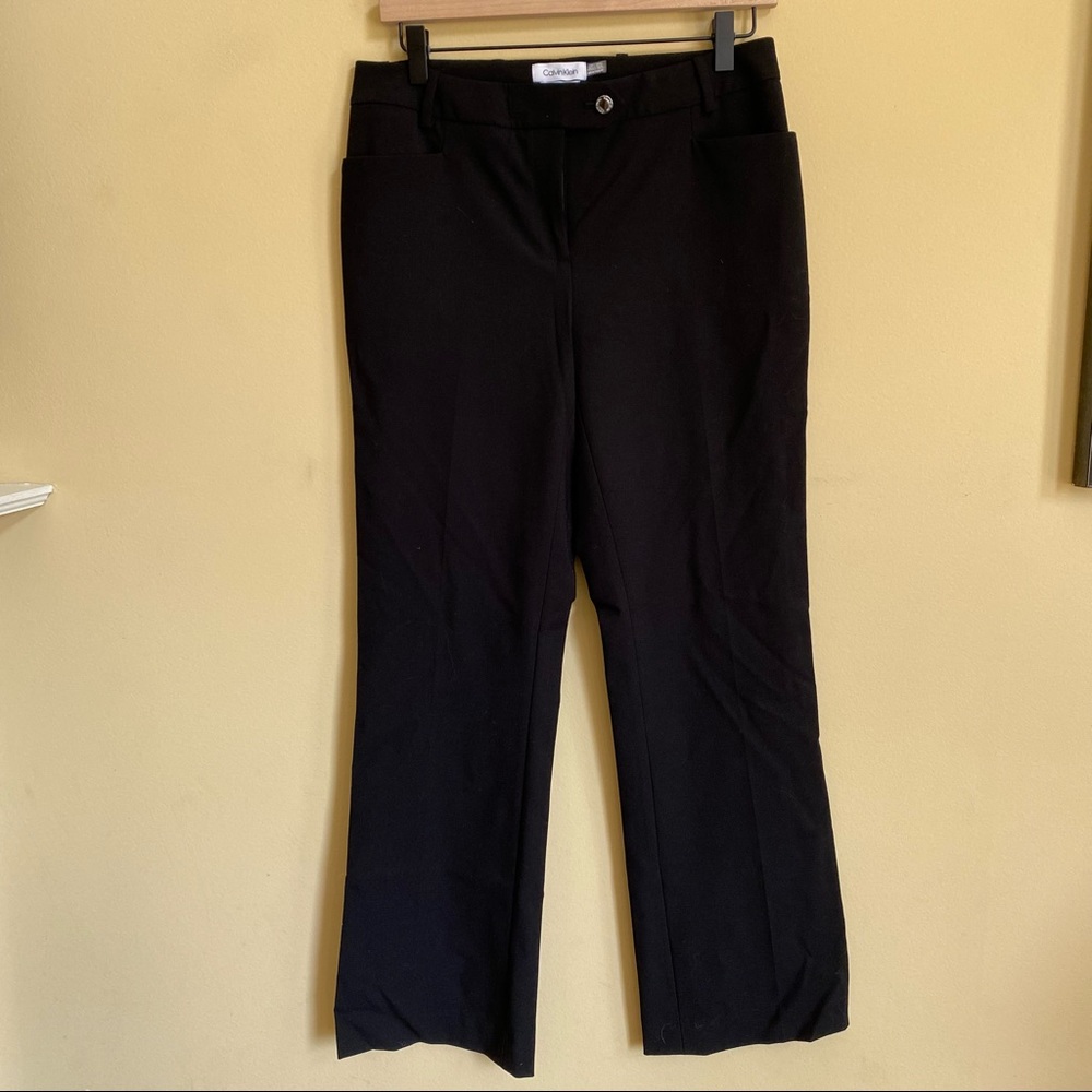 Calvin Klein 6P black dress slacks